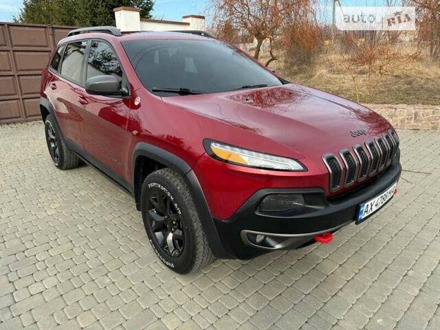 Червоний Джип Cherokee, об'ємом двигуна 3.2 л та пробігом 71 тис. км за 16800 $, фото 12 на Automoto.ua