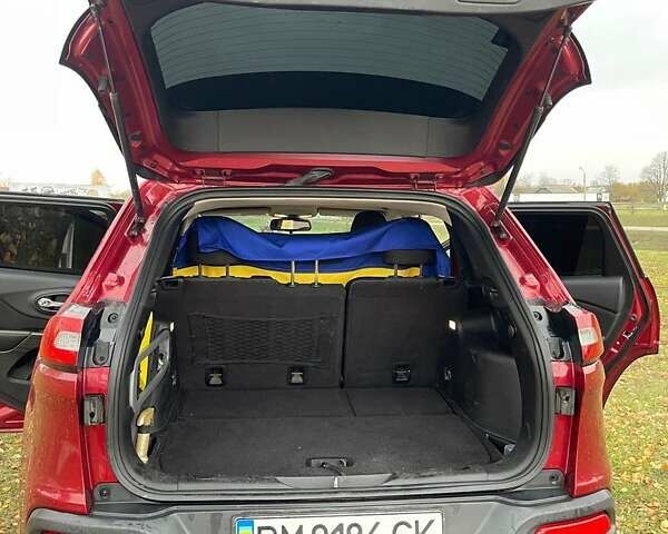 Красный Джип Чероки, объемом двигателя 2.36 л и пробегом 230 тыс. км за 11000 $, фото 11 на Automoto.ua