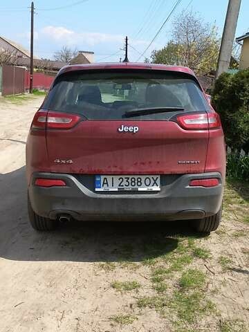 Червоний Джип Cherokee, об'ємом двигуна 2.36 л та пробігом 161 тис. км за 14500 $, фото 2 на Automoto.ua