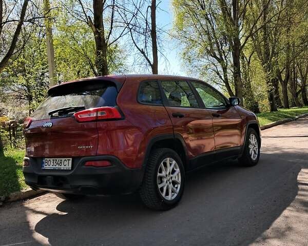 Червоний Джип Cherokee, об'ємом двигуна 2.36 л та пробігом 124 тис. км за 11600 $, фото 4 на Automoto.ua