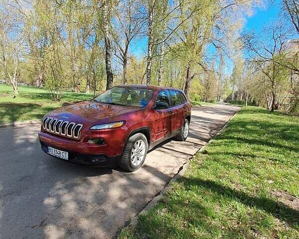 Червоний Джип Cherokee, об'ємом двигуна 2.36 л та пробігом 124 тис. км за 11600 $, фото 17 на Automoto.ua