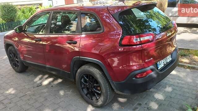 Червоний Джип Cherokee, об'ємом двигуна 2.36 л та пробігом 158 тис. км за 15000 $, фото 8 на Automoto.ua