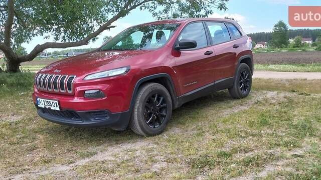 Червоний Джип Cherokee, об'ємом двигуна 2.36 л та пробігом 161 тис. км за 14500 $, фото 13 на Automoto.ua