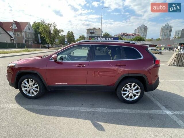 Червоний Джип Cherokee, об'ємом двигуна 2.36 л та пробігом 176 тис. км за 10500 $, фото 17 на Automoto.ua
