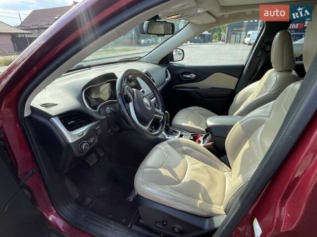 Червоний Джип Cherokee, об'ємом двигуна 2.36 л та пробігом 176 тис. км за 10500 $, фото 23 на Automoto.ua