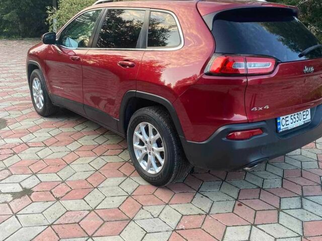 Красный Джип Чероки, объемом двигателя 2.4 л и пробегом 223 тыс. км за 12300 $, фото 5 на Automoto.ua