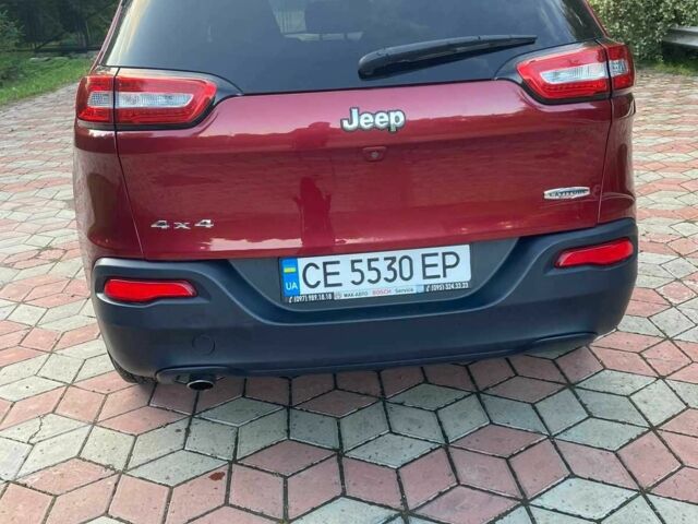 Красный Джип Чероки, объемом двигателя 2.4 л и пробегом 223 тыс. км за 12300 $, фото 7 на Automoto.ua