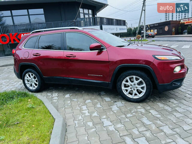 Красный Джип Чероки, объемом двигателя 2.4 л и пробегом 150 тыс. км за 12500 $, фото 3 на Automoto.ua