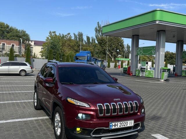 Червоний Джип Cherokee, об'ємом двигуна 2.4 л та пробігом 160 тис. км за 12300 $, фото 3 на Automoto.ua