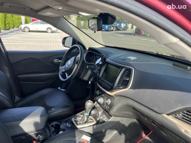 Червоний Джип Cherokee, об'ємом двигуна 2.4 л та пробігом 160 тис. км за 12300 $, фото 15 на Automoto.ua