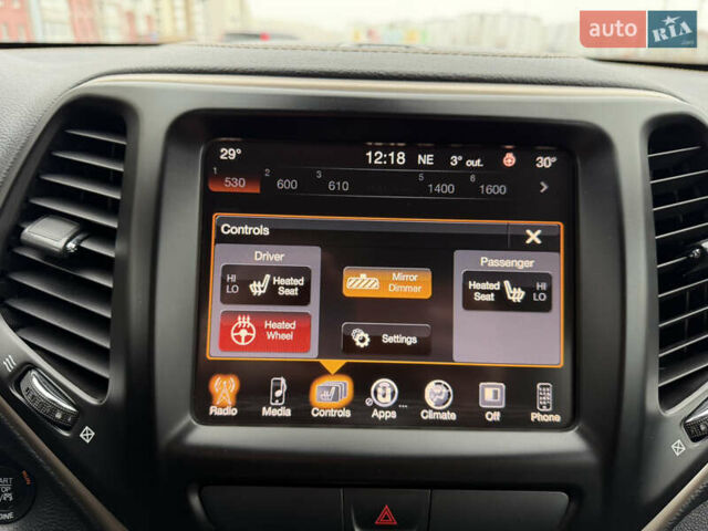 Червоний Джип Cherokee, об'ємом двигуна 3.2 л та пробігом 151 тис. км за 16555 $, фото 64 на Automoto.ua