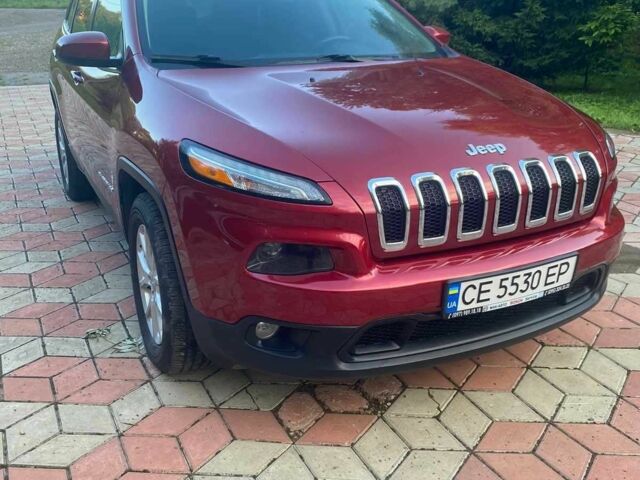 Красный Джип Чероки, объемом двигателя 2.4 л и пробегом 223 тыс. км за 12300 $, фото 1 на Automoto.ua