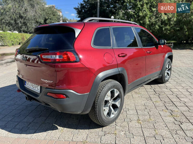 Червоний Джип Cherokee, об'ємом двигуна 3.24 л та пробігом 120 тис. км за 19000 $, фото 5 на Automoto.ua