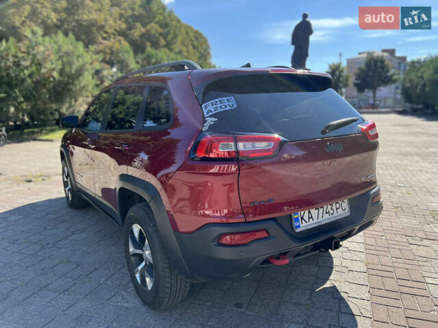 Червоний Джип Cherokee, об'ємом двигуна 3.24 л та пробігом 120 тис. км за 19000 $, фото 3 на Automoto.ua