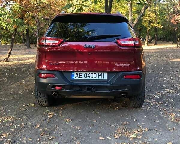 Червоний Джип Cherokee, об'ємом двигуна 3.2 л та пробігом 135 тис. км за 17777 $, фото 1 на Automoto.ua