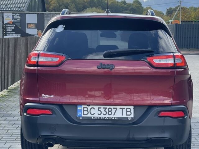 Червоний Джип Cherokee, об'ємом двигуна 2.4 л та пробігом 105 тис. км за 12800 $, фото 5 на Automoto.ua