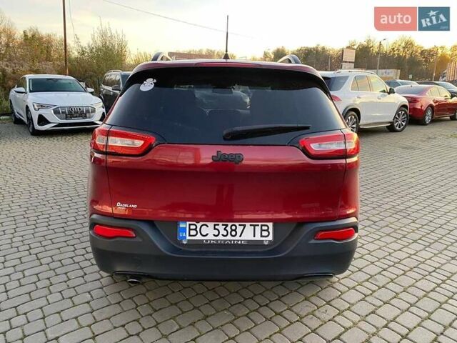 Джип Чероки 2016 в Львове на Automoto.ua Красный Джип Чероки, объемом двигателя 2.36 л и пробегом 106 тыс. км за 12600 $, фото 5 на Automoto.ua