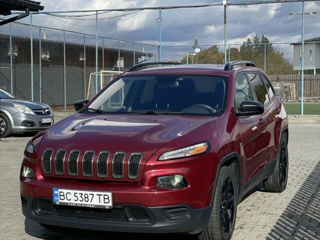 Червоний Джип Cherokee, об'ємом двигуна 2.4 л та пробігом 105 тис. км за 12800 $, фото 2 на Automoto.ua
