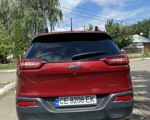 Красный Джип Чероки, объемом двигателя 2.36 л и пробегом 75 тыс. км за 15300 $, фото 15 на Automoto.ua