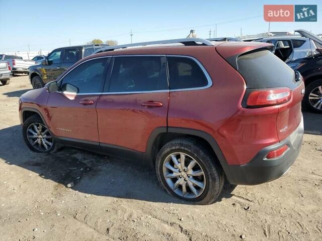 Червоний Джип Cherokee, об'ємом двигуна 2.36 л та пробігом 107 тис. км за 1900 $, фото 1 на Automoto.ua