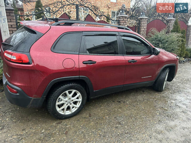 Красный Джип Чероки, объемом двигателя 2.36 л и пробегом 75 тыс. км за 15300 $, фото 3 на Automoto.ua