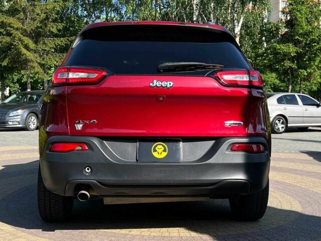 Красный Джип Чероки, объемом двигателя 2.4 л и пробегом 160 тыс. км за 12999 $, фото 5 на Automoto.ua