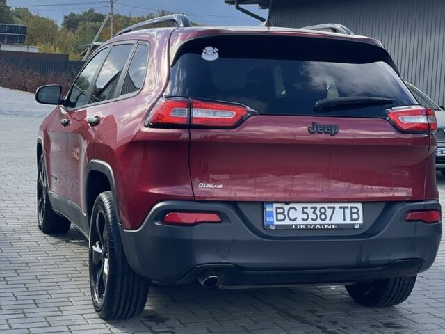 Червоний Джип Cherokee, об'ємом двигуна 2.4 л та пробігом 105 тис. км за 12800 $, фото 3 на Automoto.ua