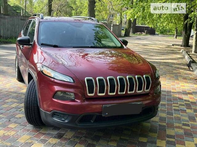 Червоний Джип Cherokee, об'ємом двигуна 2.36 л та пробігом 180 тис. км за 13300 $, фото 3 на Automoto.ua