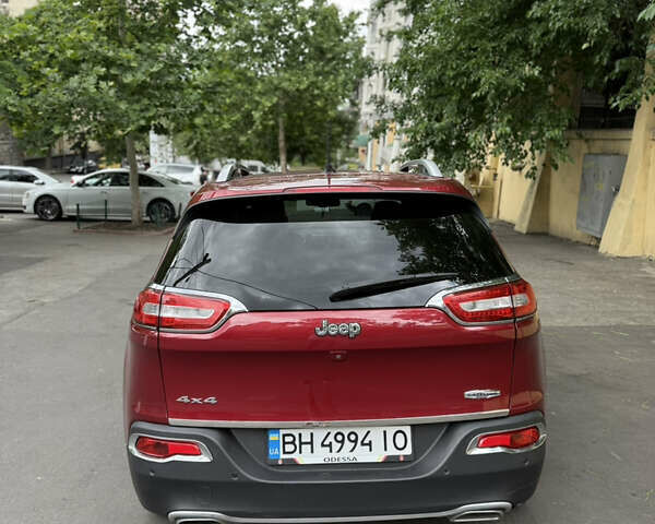 Красный Джип Чероки, объемом двигателя 2.36 л и пробегом 97 тыс. км за 13400 $, фото 6 на Automoto.ua