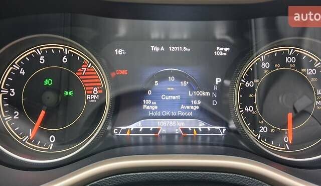 Червоний Джип Cherokee, об'ємом двигуна 3.24 л та пробігом 108 тис. км за 16300 $, фото 35 на Automoto.ua