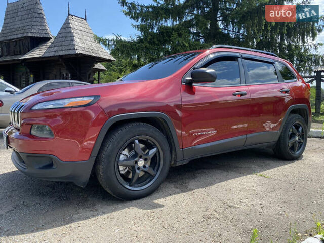 Красный Джип Чероки, объемом двигателя 2.36 л и пробегом 75 тыс. км за 15300 $, фото 20 на Automoto.ua