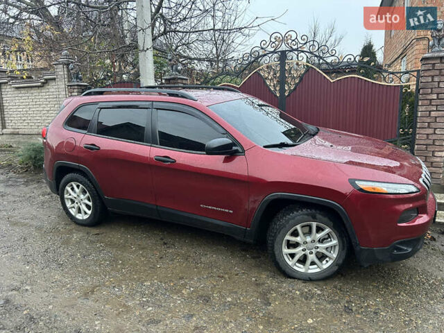 Красный Джип Чероки, объемом двигателя 2.36 л и пробегом 75 тыс. км за 15300 $, фото 5 на Automoto.ua