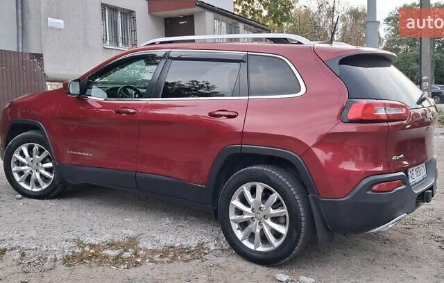 Червоний Джип Cherokee, об'ємом двигуна 3.24 л та пробігом 108 тис. км за 16300 $, фото 1 на Automoto.ua