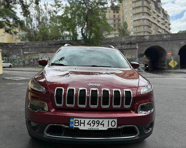 Красный Джип Чероки, объемом двигателя 2.36 л и пробегом 97 тыс. км за 13400 $, фото 2 на Automoto.ua
