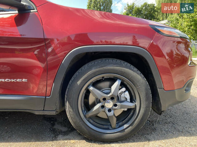 Красный Джип Чероки, объемом двигателя 2.36 л и пробегом 75 тыс. км за 15300 $, фото 24 на Automoto.ua