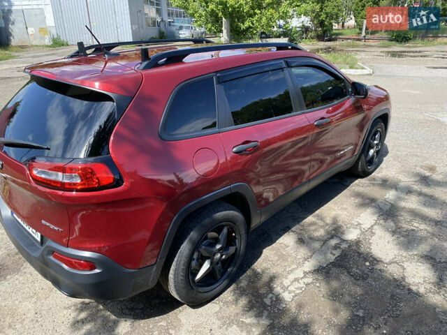 Красный Джип Чероки, объемом двигателя 2.36 л и пробегом 75 тыс. км за 15300 $, фото 13 на Automoto.ua