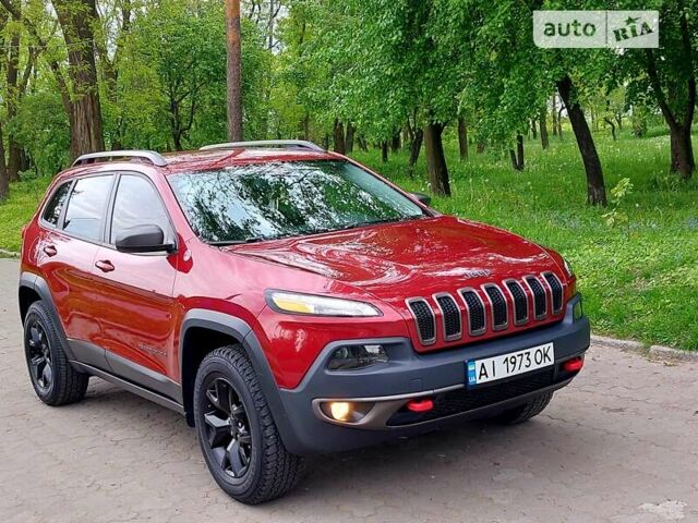 Червоний Джип Cherokee, об'ємом двигуна 3.24 л та пробігом 131 тис. км за 17000 $, фото 10 на Automoto.ua