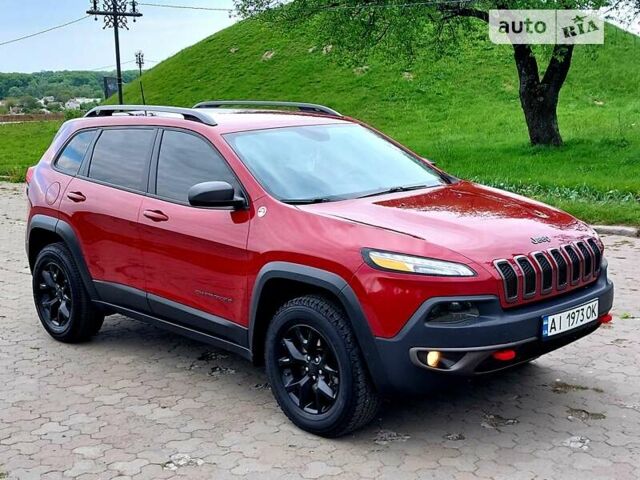 Червоний Джип Cherokee, об'ємом двигуна 3.24 л та пробігом 131 тис. км за 17000 $, фото 8 на Automoto.ua