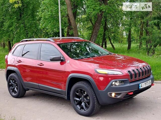 Червоний Джип Cherokee, об'ємом двигуна 3.24 л та пробігом 131 тис. км за 17000 $, фото 23 на Automoto.ua