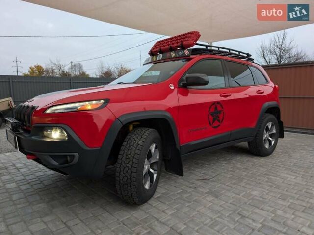 Красный Джип Чероки, объемом двигателя 3.24 л и пробегом 58 тыс. км за 22999 $, фото 9 на Automoto.ua