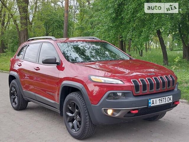 Червоний Джип Cherokee, об'ємом двигуна 3.24 л та пробігом 131 тис. км за 17000 $, фото 18 на Automoto.ua