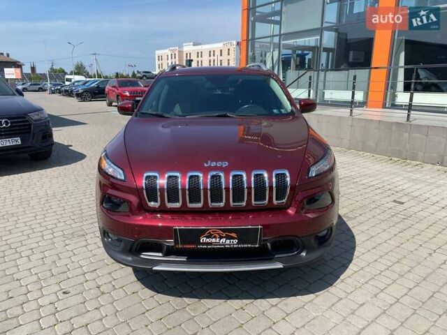 Червоний Джип Cherokee, об'ємом двигуна 2.4 л та пробігом 63 тис. км за 15900 $, фото 1 на Automoto.ua