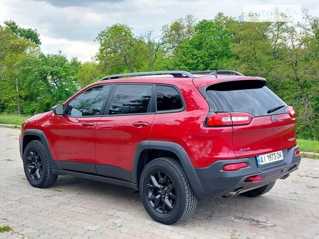 Червоний Джип Cherokee, об'ємом двигуна 3.24 л та пробігом 131 тис. км за 17000 $, фото 11 на Automoto.ua