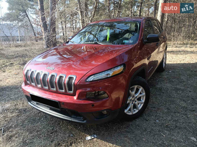 Червоний Джип Cherokee, об'ємом двигуна 2.4 л та пробігом 91 тис. км за 15500 $, фото 4 на Automoto.ua