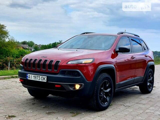 Червоний Джип Cherokee, об'ємом двигуна 3.24 л та пробігом 131 тис. км за 17000 $, фото 7 на Automoto.ua