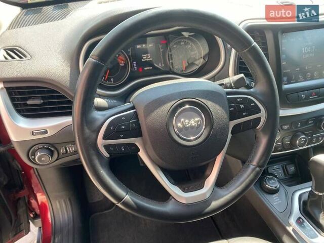 Червоний Джип Cherokee, об'ємом двигуна 2.4 л та пробігом 63 тис. км за 15900 $, фото 14 на Automoto.ua