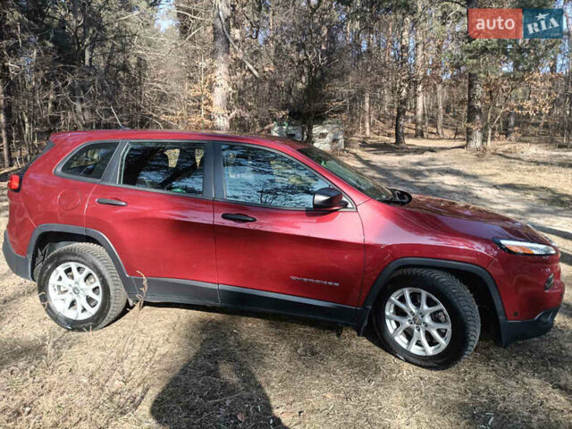 Червоний Джип Cherokee, об'ємом двигуна 2.4 л та пробігом 91 тис. км за 15500 $, фото 3 на Automoto.ua
