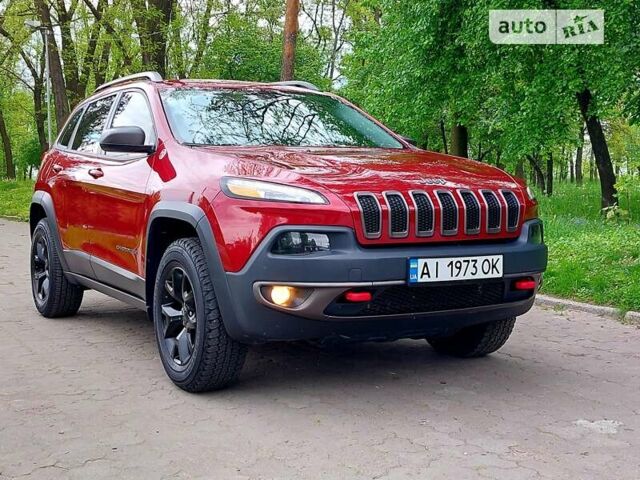 Червоний Джип Cherokee, об'ємом двигуна 3.24 л та пробігом 131 тис. км за 17000 $, фото 17 на Automoto.ua