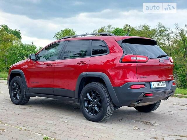 Червоний Джип Cherokee, об'ємом двигуна 3.24 л та пробігом 131 тис. км за 17000 $, фото 15 на Automoto.ua