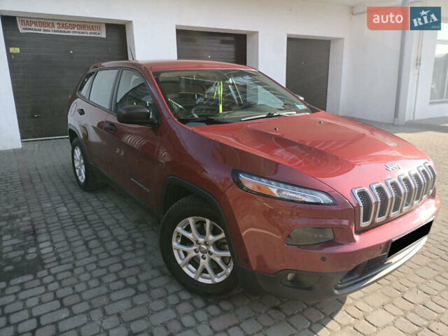 Червоний Джип Cherokee, об'ємом двигуна 2.4 л та пробігом 91 тис. км за 15500 $, фото 5 на Automoto.ua